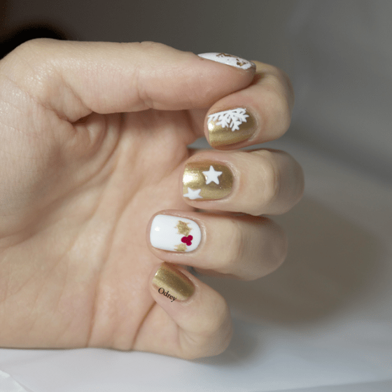 nail-art_noel_blanc_doré