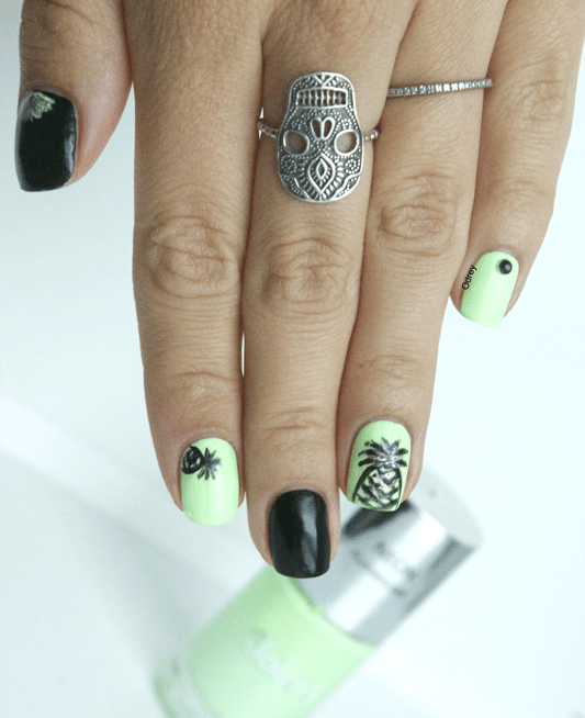 nail-art-ananas6